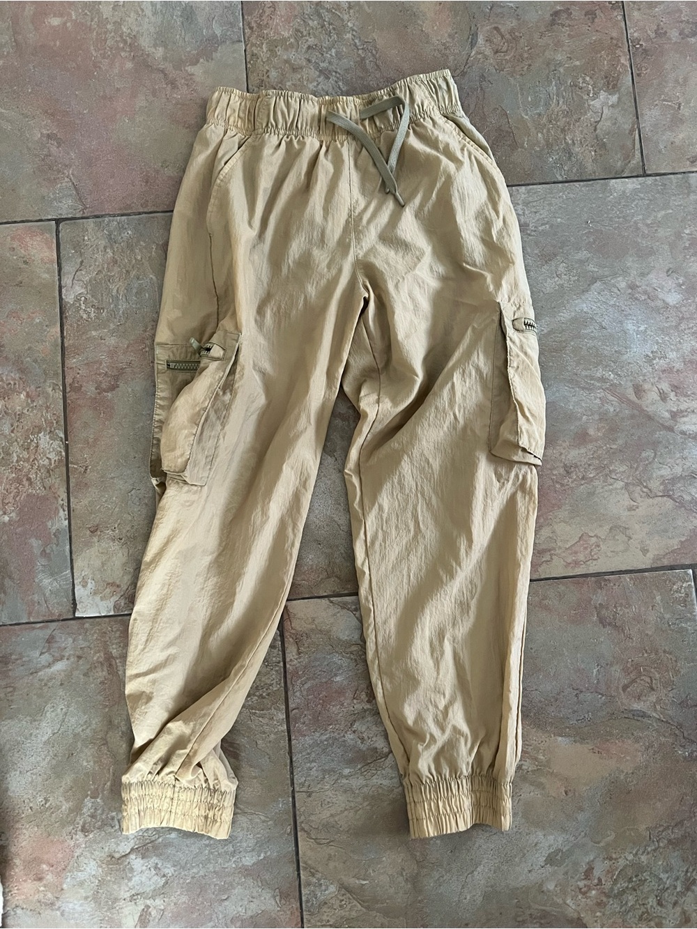 Nike Beige Cargo Jogger Pants